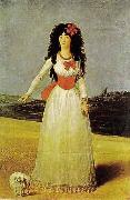 Francisco Jose de Goya Portrait of the Dutchess of Alba china oil painting artist